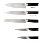Imagen de producto: Set de Cuchillos Clásicos KitchenAid, 5 Piezas, Acero Inoxidable, Mango Negro