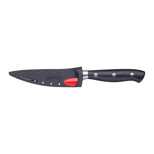 Imagen de producto: Cuchillo Pelador KITCHENCRAFT MCEKTRPAR, 9 cm, Acero Inoxidable, Mango Negro Antideslizante
