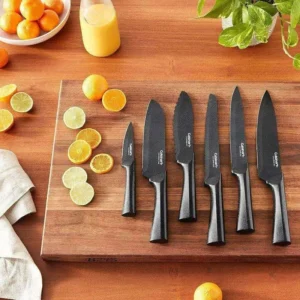 Imagen de producto: Set de 6 Cuchillos Cuisinart Advantage Negro C55-12PMB: Precisión y Estilo