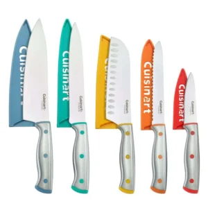 Imagen de producto: Set de Cuchillos CUISINART ColorCore 5 pzas – Corte Preciso y Duradero