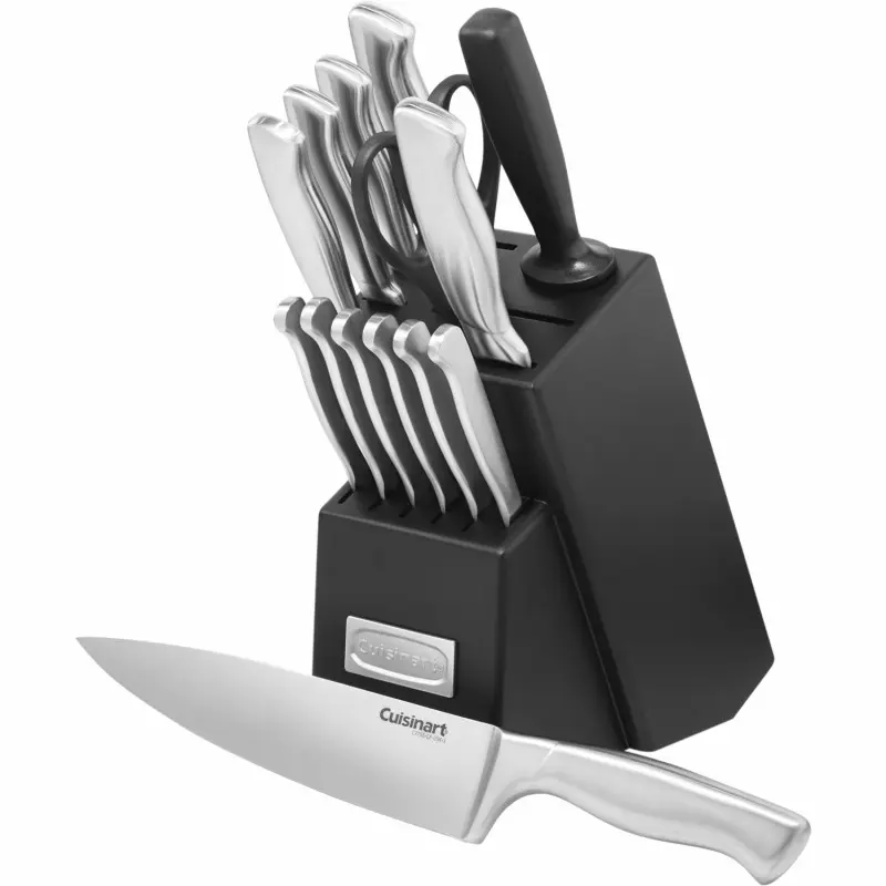 cuisinart juego de cuchillos de cocina acero inox
