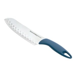 Cuchillo Santoku 20 cm Mango Azul Antideslizante TESCOMA 863049