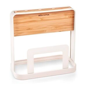 Base de Cocina Bambú y Metal para Cuchillos y Tablas TESCOMA 900893