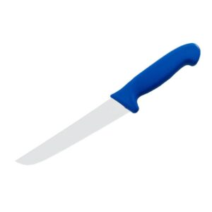 Cuchillo Carnicero 8" Recto + Mango Azul Ergonómico + Cutlery Pro KB-2243-200-BL101-CP-CP