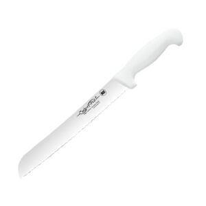 Cuchillo para Pan 8" Mango Blanco CUTLERY PRO KB-2255: Corte Preciso