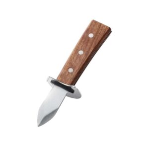 Cuchillo para Ostras 17 cm Acero y Madera GENERICA SSC-339 - Precisión y Durabilidad